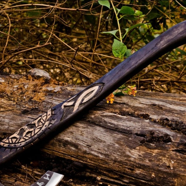 Handmade Carbon Steel Viking Axe Throwing Hatchet Axe