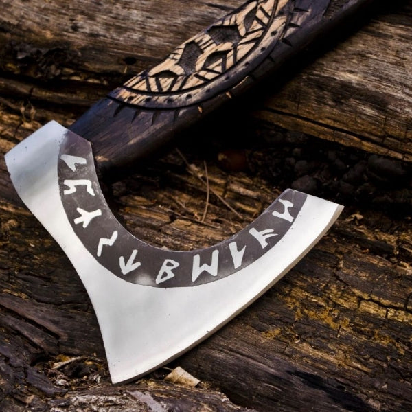 Handmade Carbon Steel Viking Axe Throwing Hatchet Axe