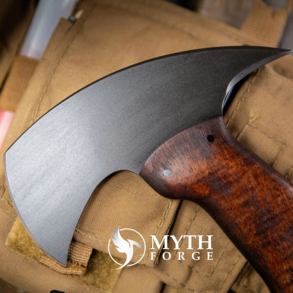 Custom Handmade High Carbon Steel Tactical Tomahawk Axe Hand Forged Throwing Axe