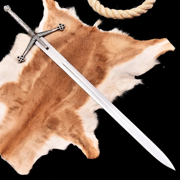 Handmade Scottish Claymore Sword J2 steel Highland Claymore Black Medieval Swords