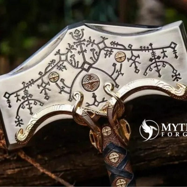 Handmade Viking Thor Hammer | God of War Ragnarok Mjölnir Replica