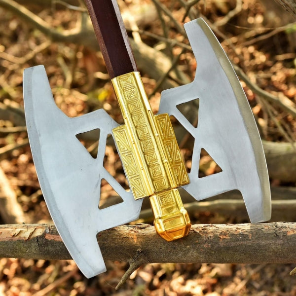 Gimli's Axe & Gimli Helmet- The Lord of the Rings