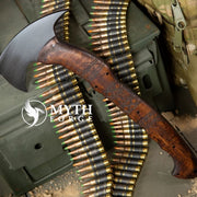 Custom Handmade High Carbon Steel Tactical Tomahawk Axe Hand Forged Throwing Axe thumbnail