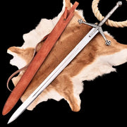 Handmade Scottish Claymore Sword J2 steel Highland Claymore Black Medieval Swords thumbnail
