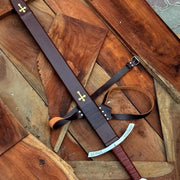 Handmade Faithkeeper Templar Sword – High Carbon Steel Crusader Replica With Scabbard thumbnail