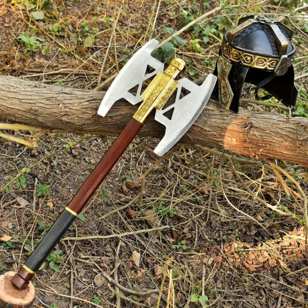 Gimli's Axe & Gimli Helmet- The Lord of the Rings