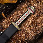 Handmade King Ragnar Lothbrok Viking Sword | Battle Ready Medieval Sword thumbnail