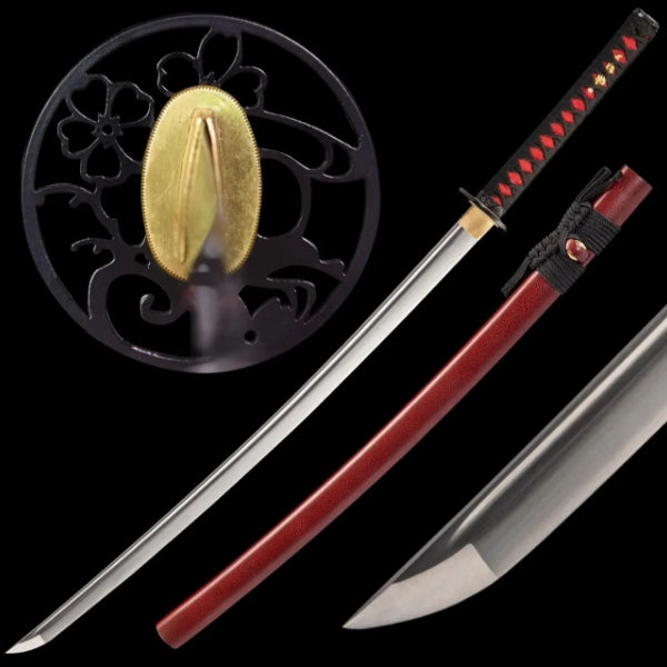 Hand Forged Katana 1060 High Carbon Steel japanese Samurai Sword.