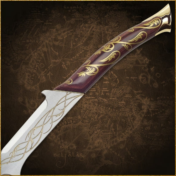 Handmade LOTR Hadhafang Sword of Arwen, Rings of Power Movie Replica - Authentic Lord of the Rings