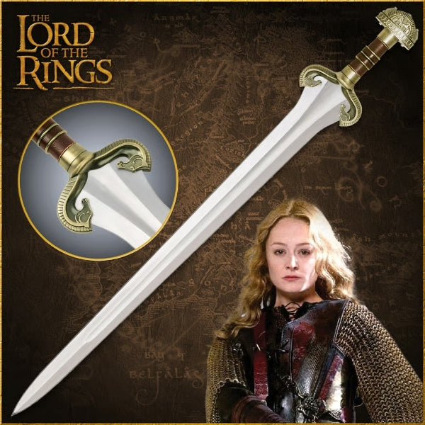 Big Sword of Eowyn LOTR Replica Sword With Display& Scabbard Viking Sword