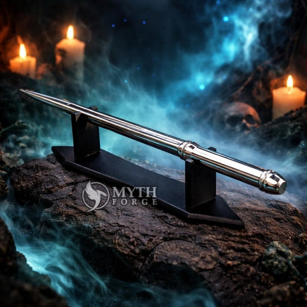 Angel Blade Full Metal Sword with Stand Stainless Steel Supernatural Weapon