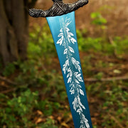 Custom Handmade Great Sword of Metal – Moonlight Inspired Replica with Leather Sheath thumbnail